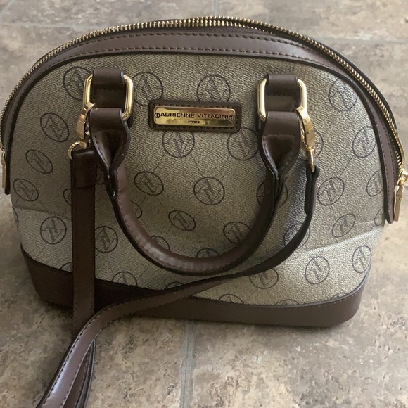 Adrienne Vittadini brown / beige purse - Picture 2 of 5